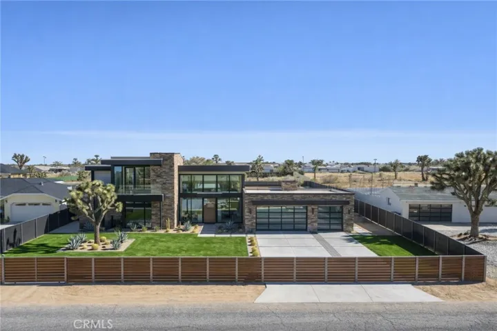 Virtual rendering of the front of the property