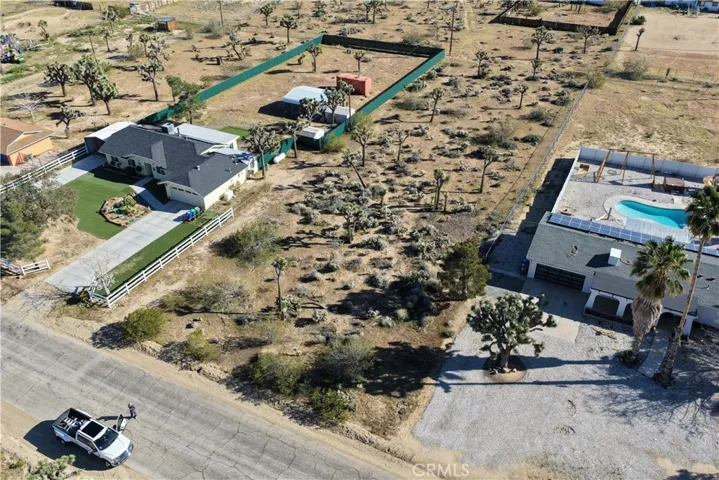 Side front view of the lot