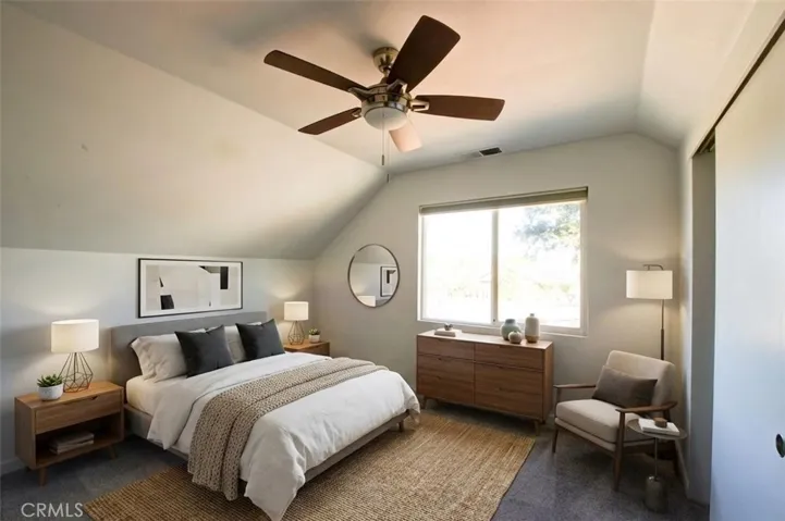 Virtually staged 3rd Bedroom - Upstairs
