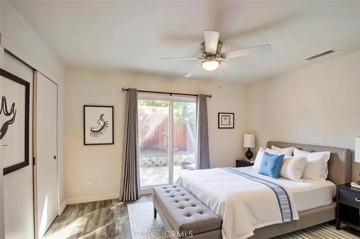 Virtually Staged Primary Bedroom
