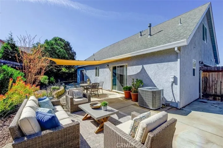 Virtually staged Patio
