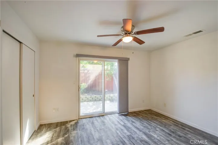 Primary Bedroom with Slider to Back Patio