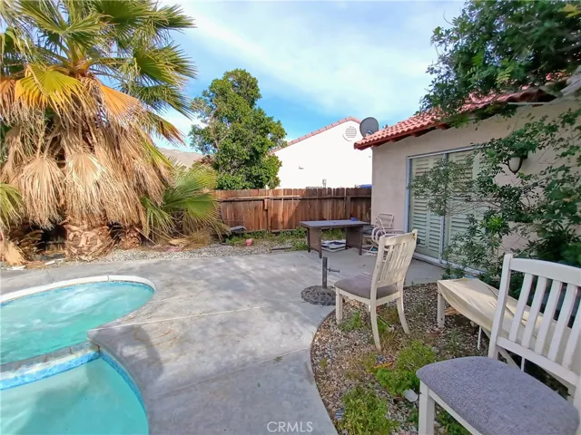 Pool access from master bedroom