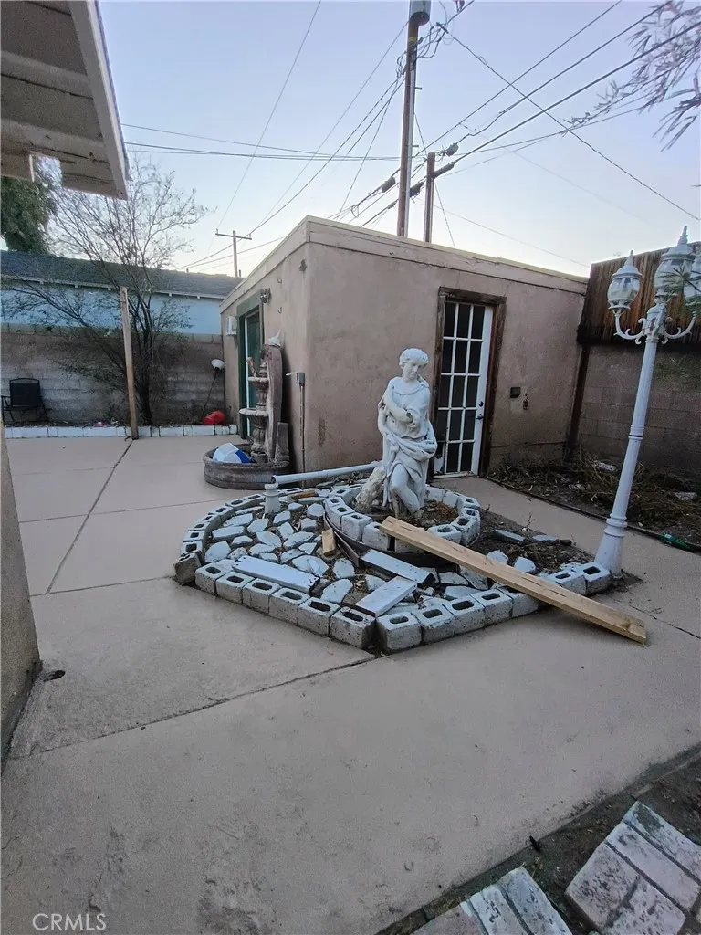 Extra room outside