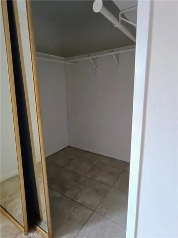Master walk-in closet