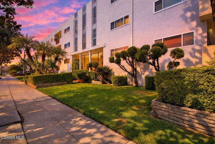Exterior virtual sunset