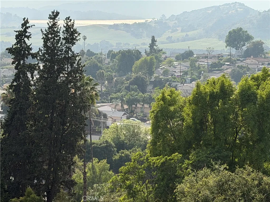 View looking down at the Valley