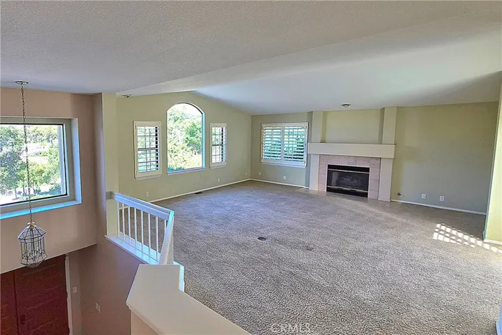 Living Room with Fireplace
