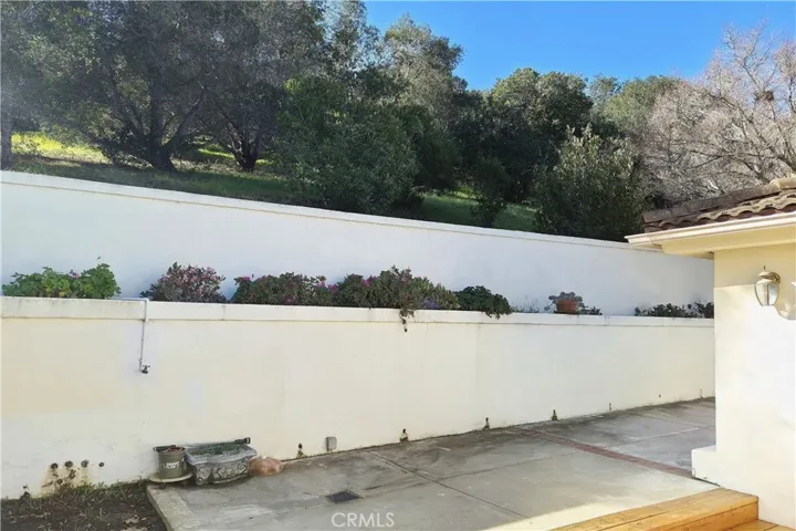 Backyard Patio - Terrace Hill Open Space