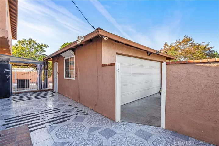 Outside Patio/Garage