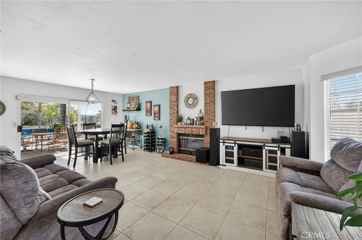 Living and dining room