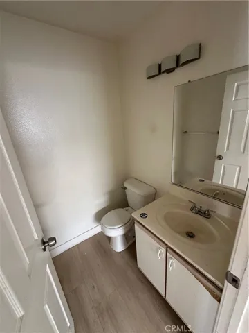 Downstairs powder room