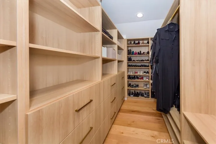 Master bedroom custom closet