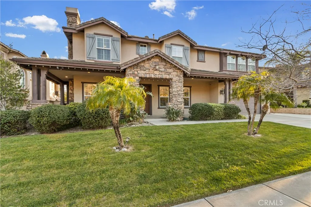 North facing executive home in North Etiwanda