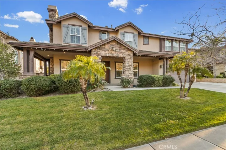 North facing executive home in North Etiwanda