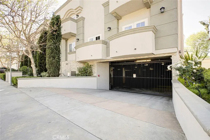 Secured Garage Entrance