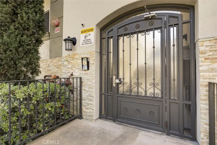 Secured Main Entrance