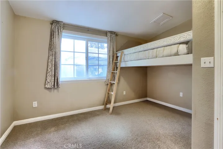 Secondary Bedroom with build-in bunk