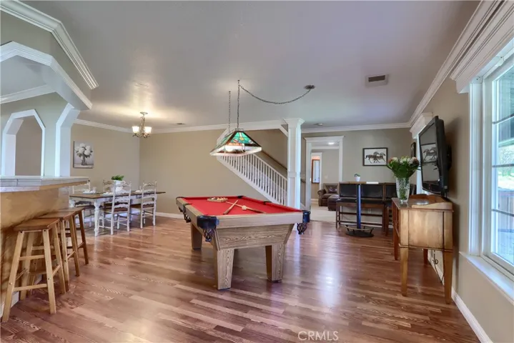 Family Room/Game/Dining area combined.