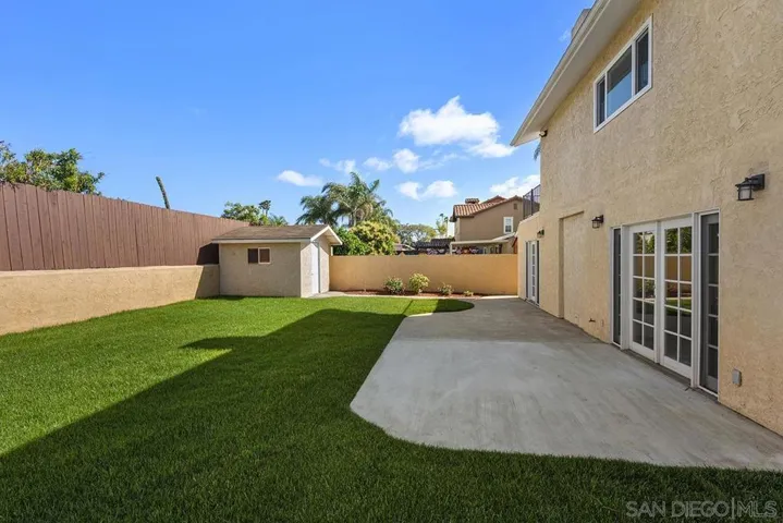 Rear Patio