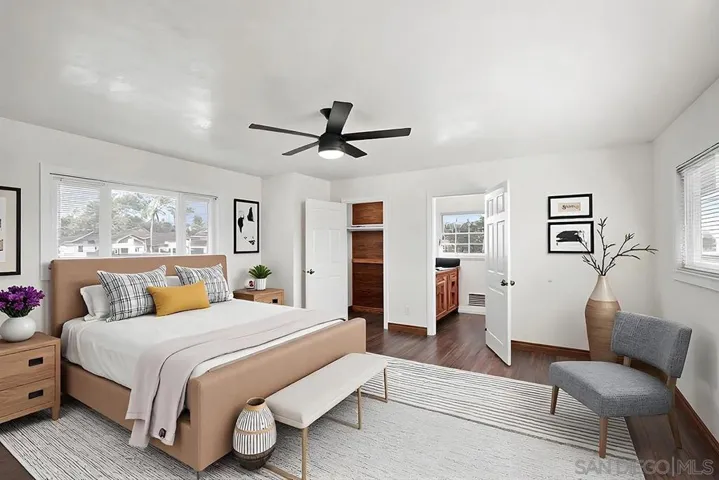 Bedroom 5 - AI Staged