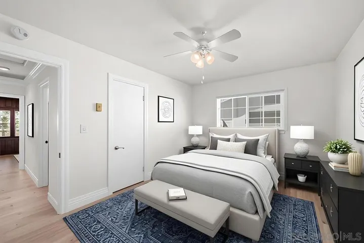 Bedroom 2 - AI Staged