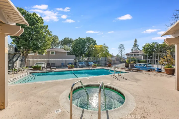 community pool and spa