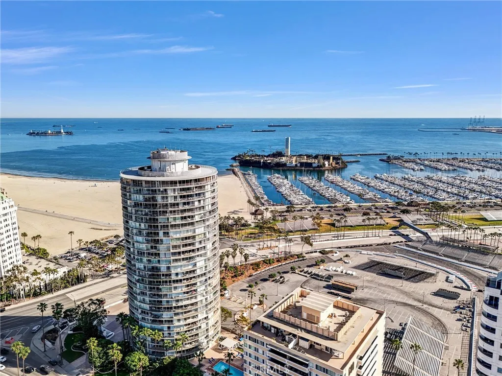 Iconic International Tower Aerial Photo