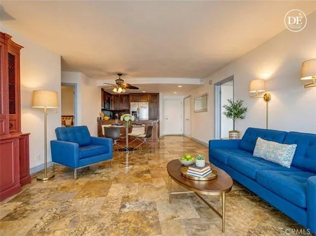 Virtually Staged Living Room.