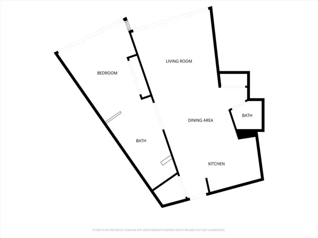 Detailed layout of the unit’s floor plan for easy reference.