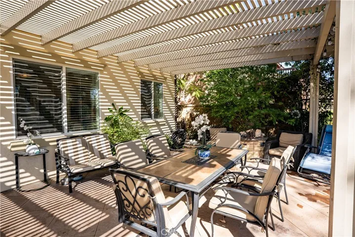 Rear Yard Covered Patio