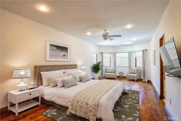 Virtually Staged Bedroom
