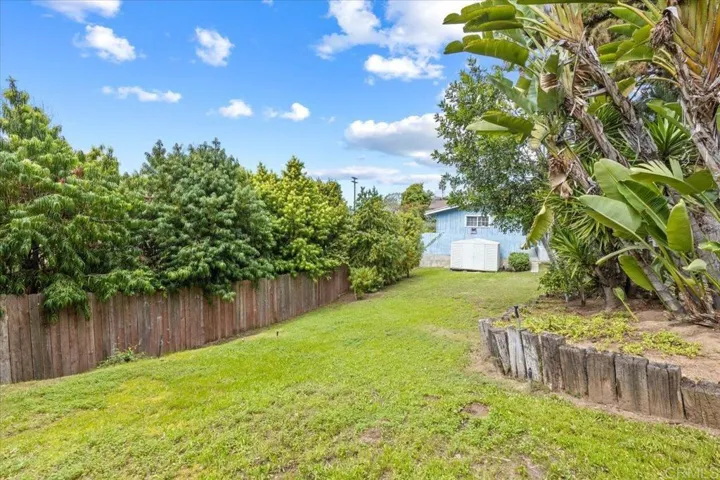 backyard - room for pool or ADU