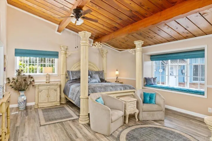 Primary bedroom with ensuite