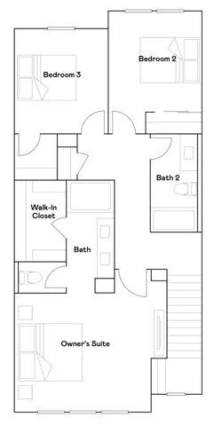 Residence 2 - level 3 floorplan