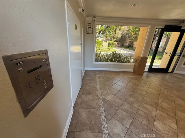 Main lobby once you enter entrance off Montecito - key pad on wall for access