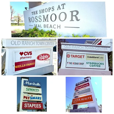 Directly behind Rossmorr Park Community is amazing retail and shopping at The Shops at Rossmorr and Old Town Ranch Center