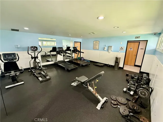 No more gym membership, when you have your own gym at rossmorr park!