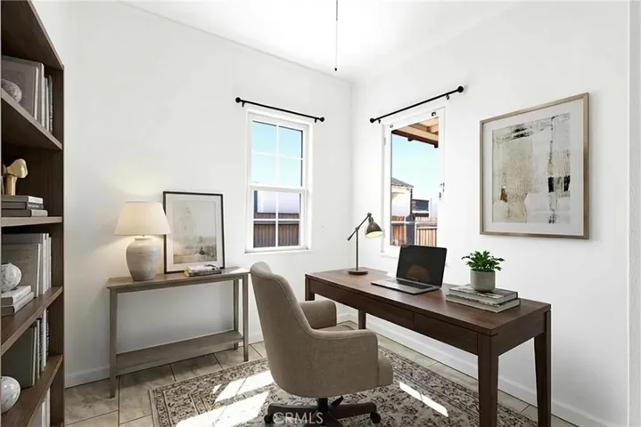 Virtually Staged as Home Office