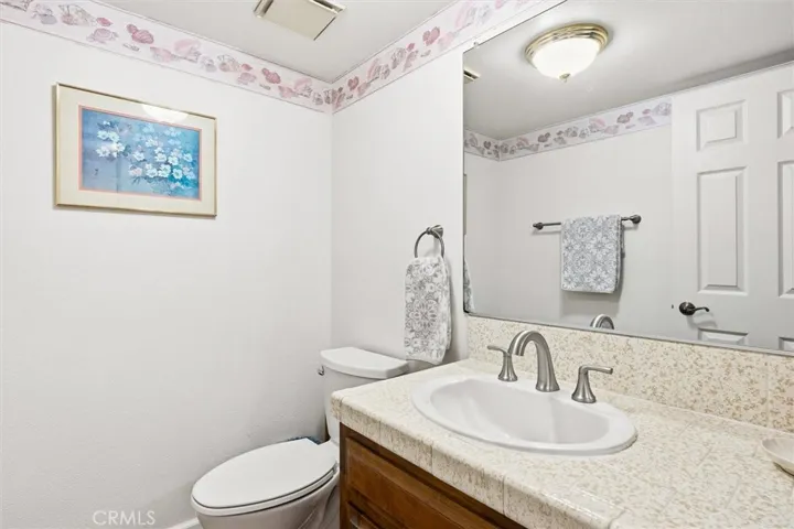 Downstairs half bathroom