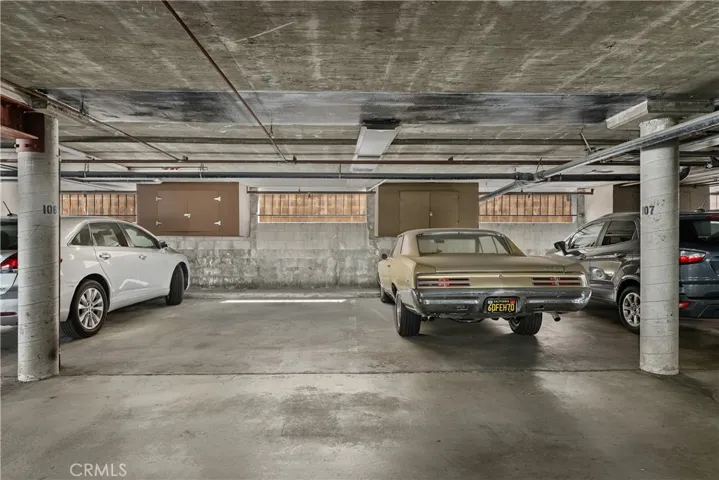 two numbered spaces w storage