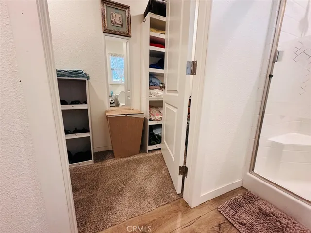 Primary walk in closet
