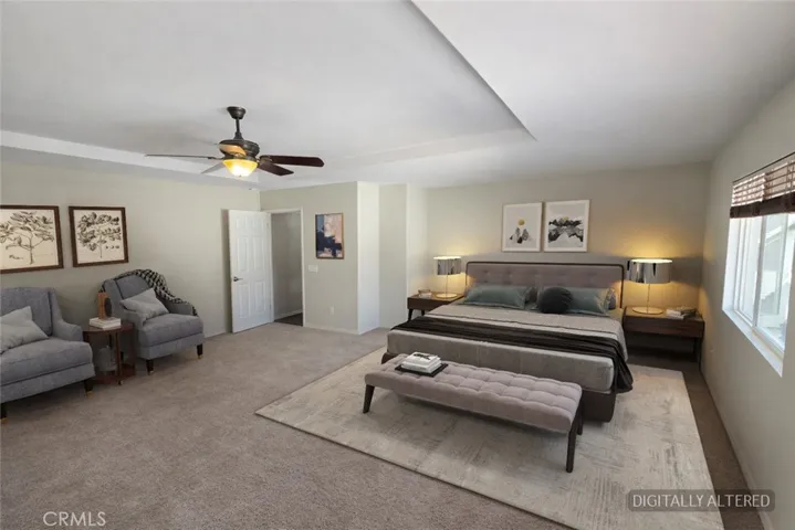 bedroom Virtually Staged