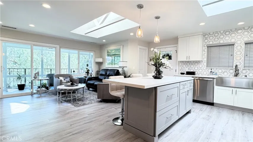 Bright open concept
