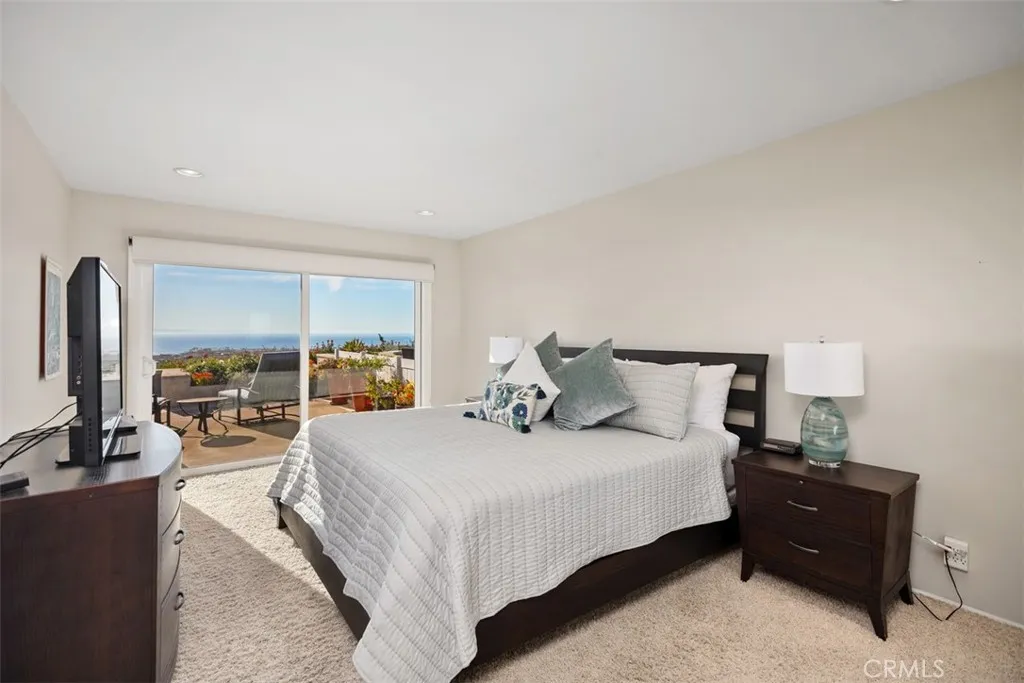 Primary bedroom with panoramic views