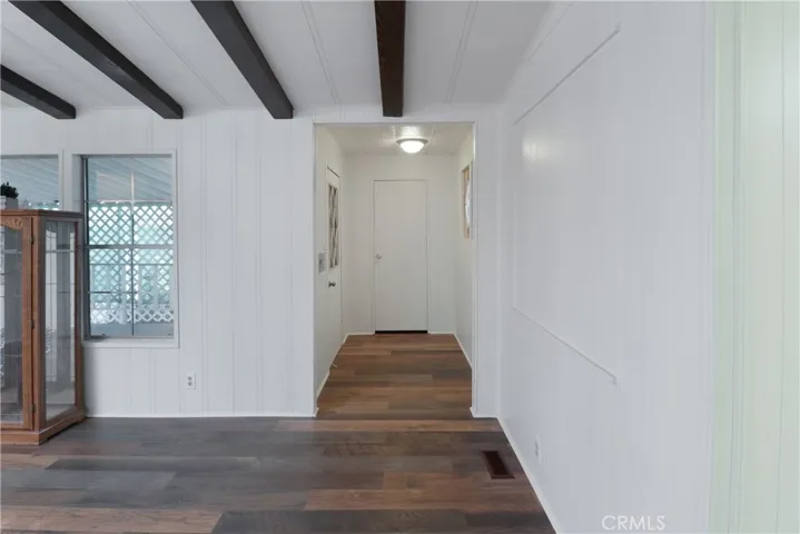 Entry With New Paint and Flooring