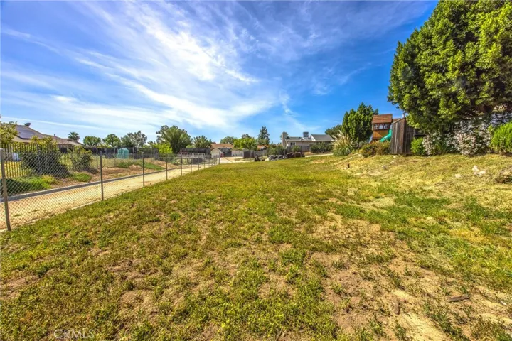 BACK YARD OPEN PROPERTY