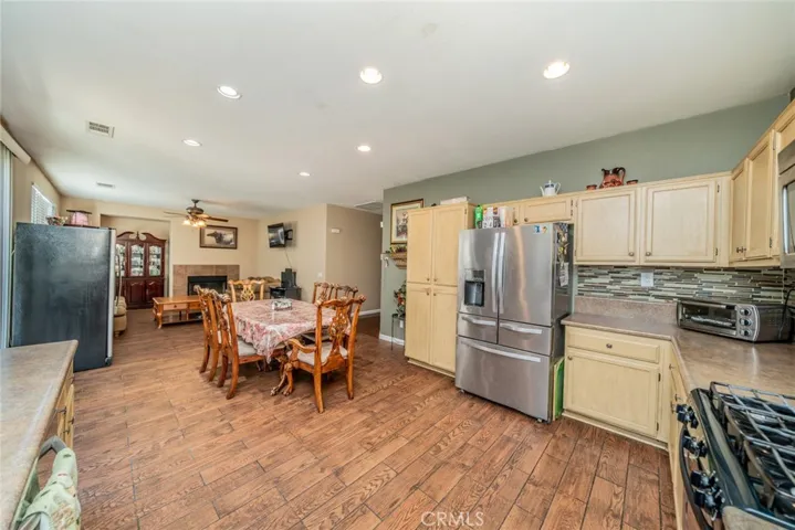Open Floor plan with recessed lightening.