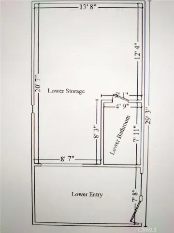 floor plan & Measurements