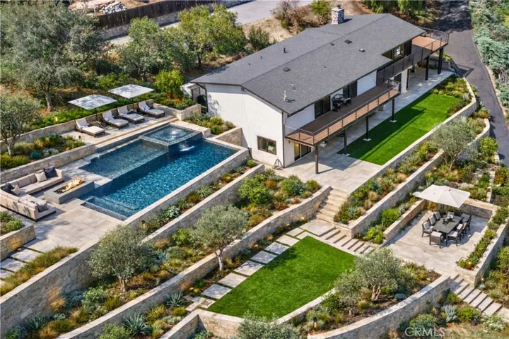 Digitally enhanced to show potential for pool